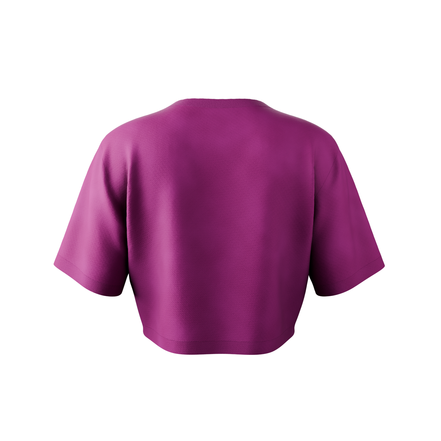 Crop top Touching Grass rose