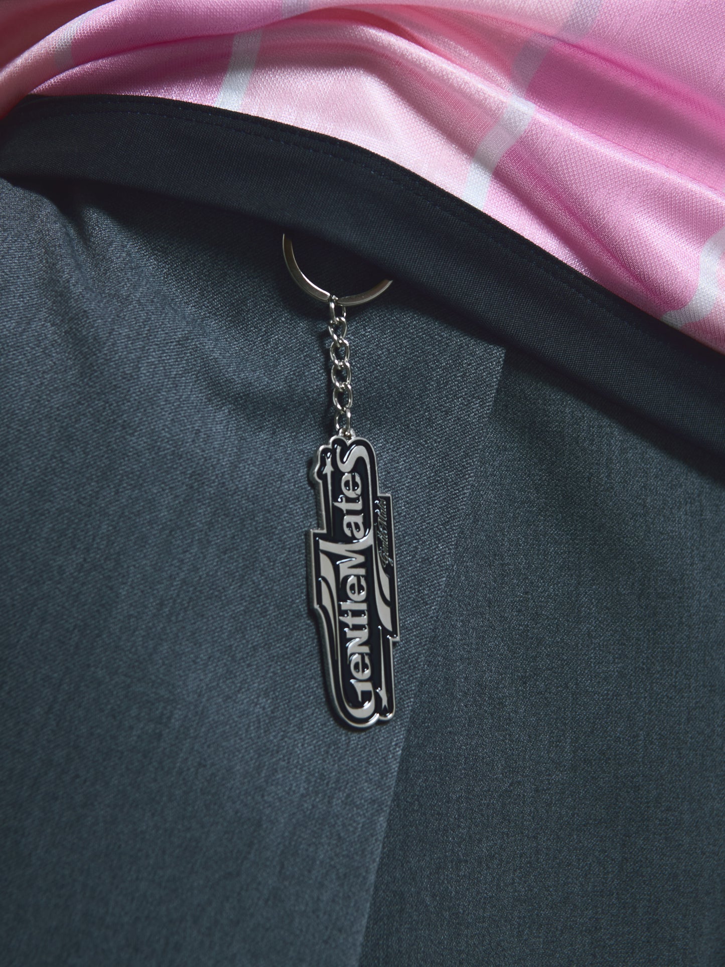 Porte-clés Racing Silver