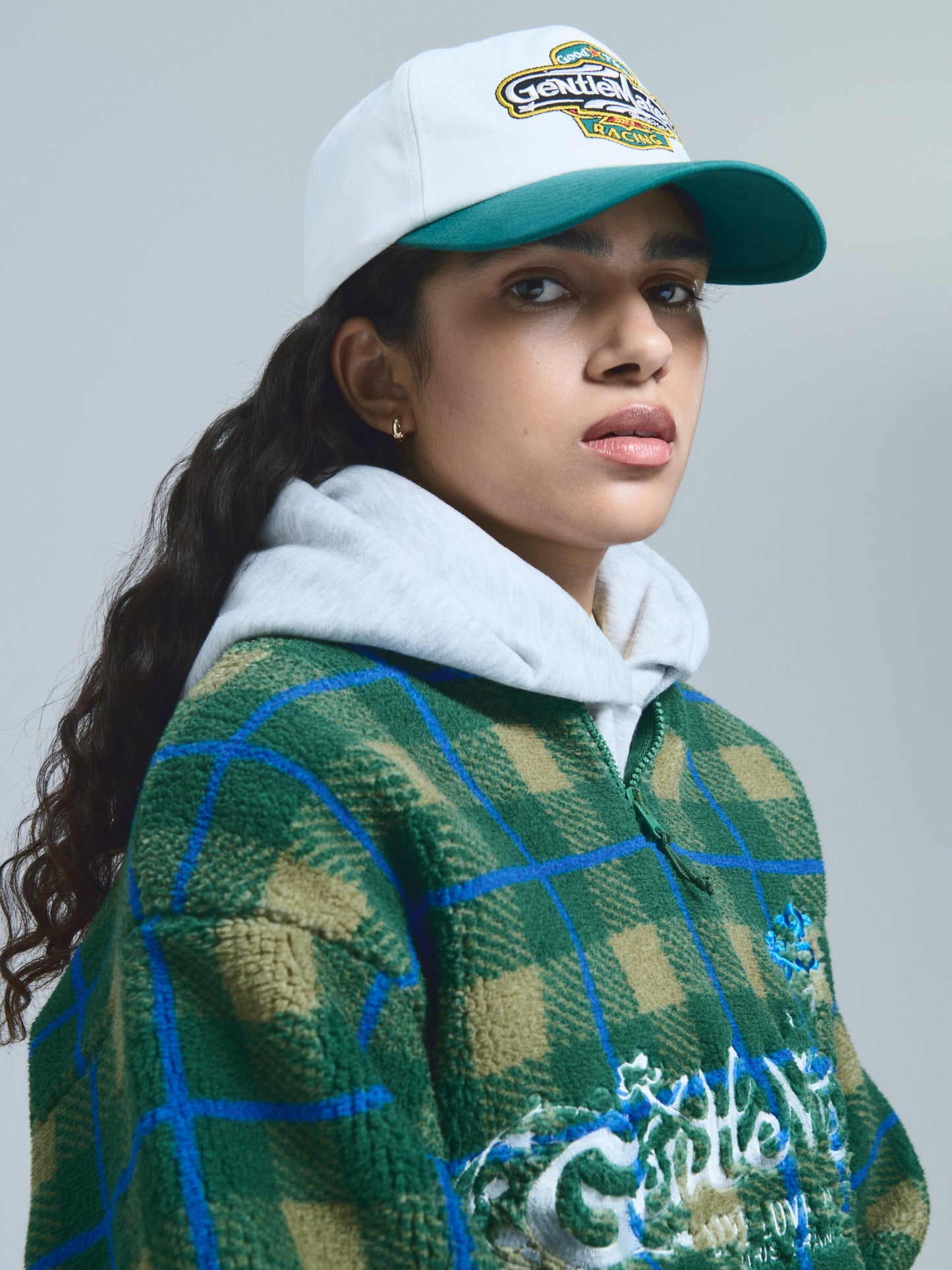 Dad hat two-tone verte