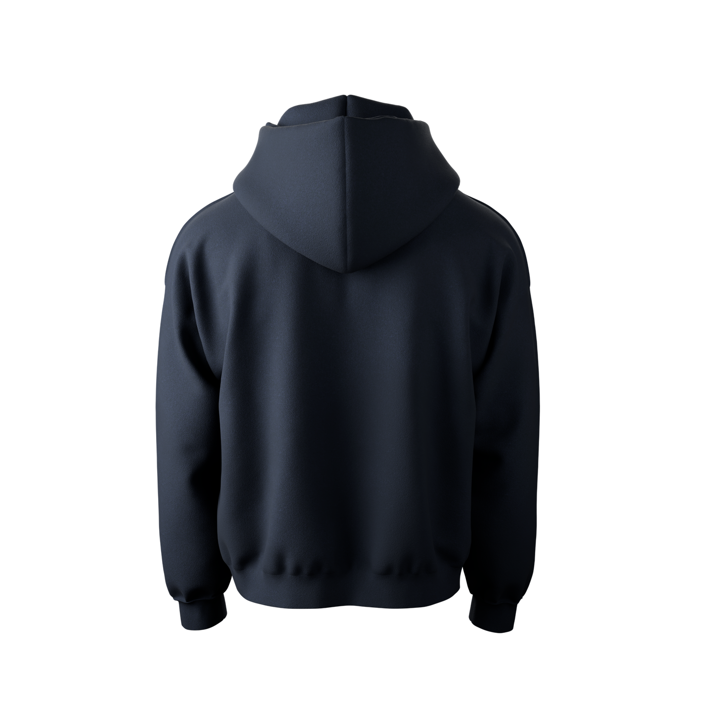 Hoodie summer bleu marine zippé