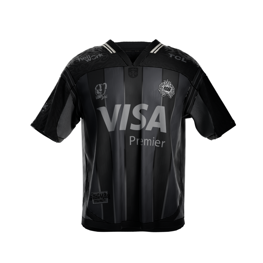 MAILLOT OFFICIEL GENTLE MATES 2026 NOIR - Customisé