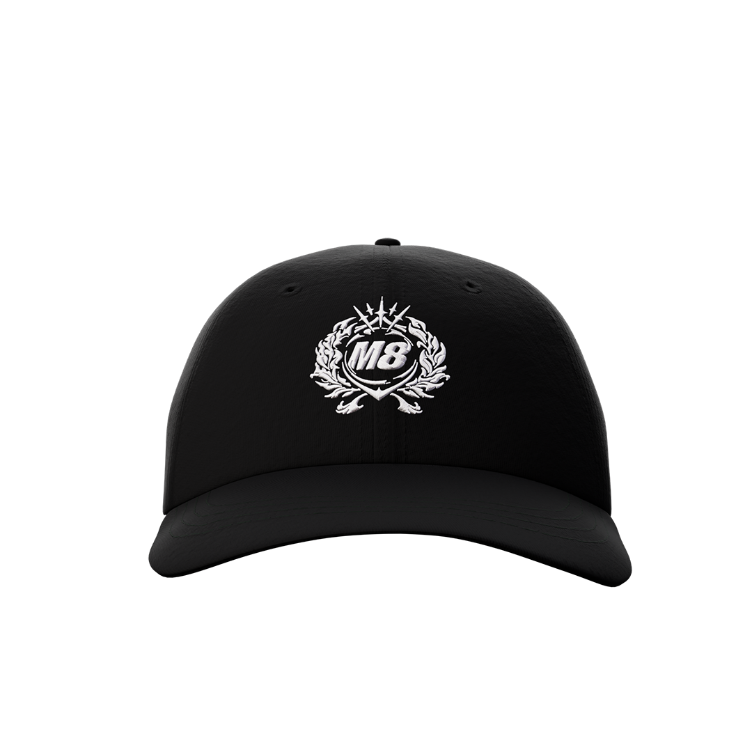 Casquette M8 dad hat noire