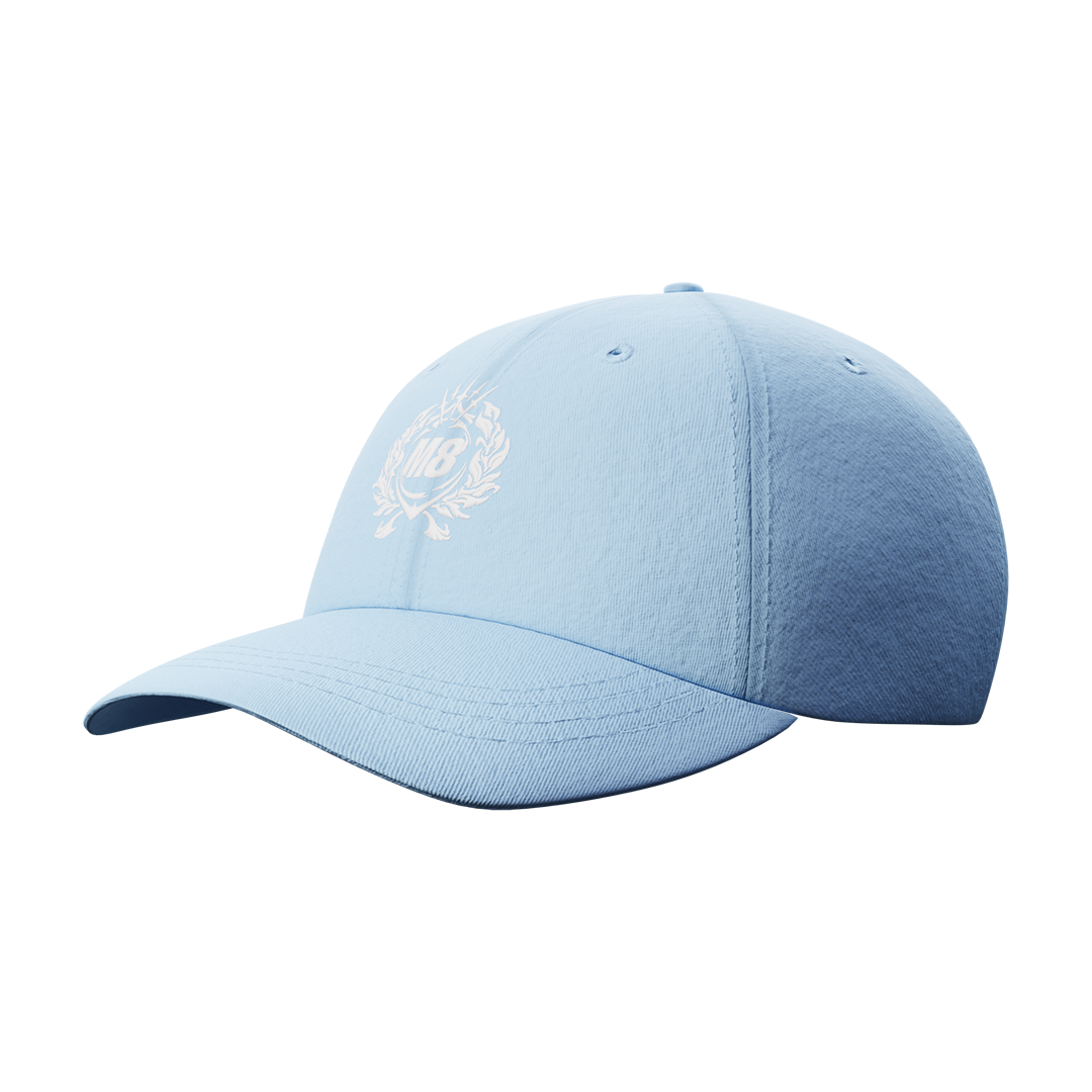 Casquette M8 dad hat bleue