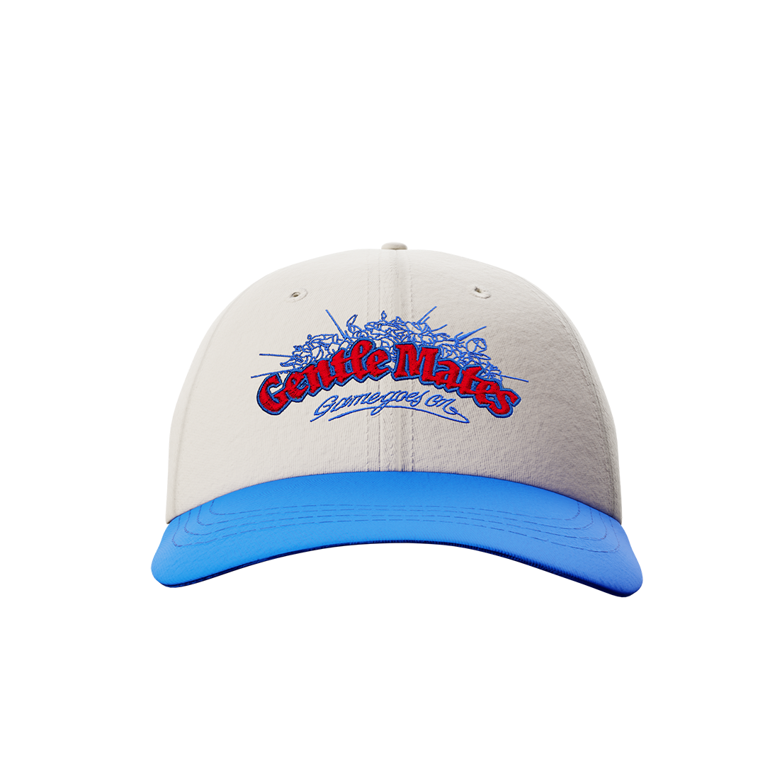 Casquette Gentle Mates dad hat two-tone bleue