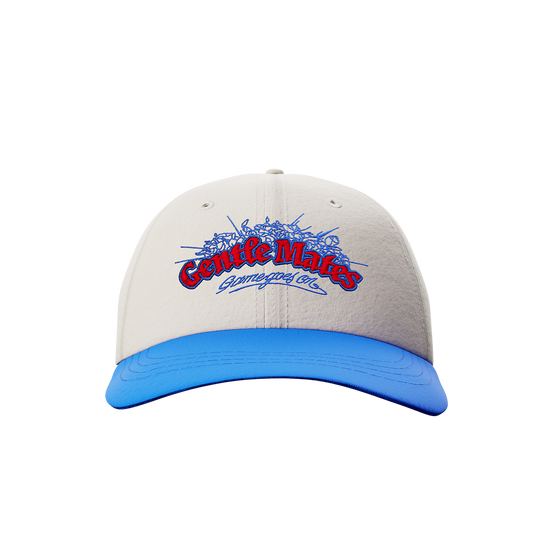 Casquette Gentle Mates dad hat two-tone bleue