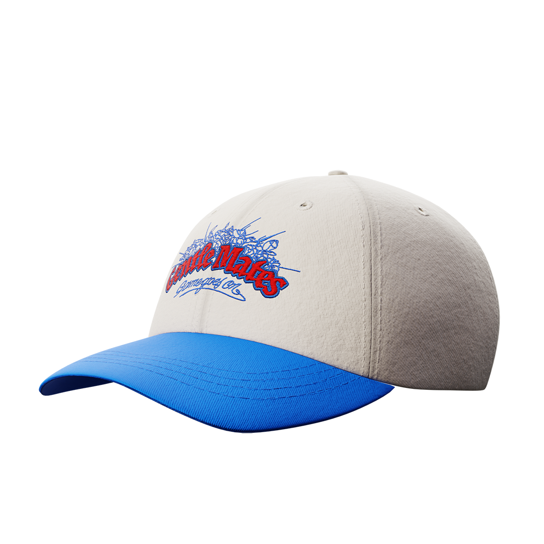 Casquette Gentle Mates dad hat two-tone bleue