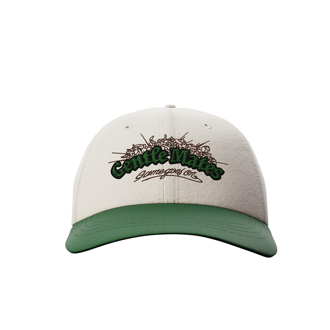 Casquette Gentle Mates dad hat two-tone verte