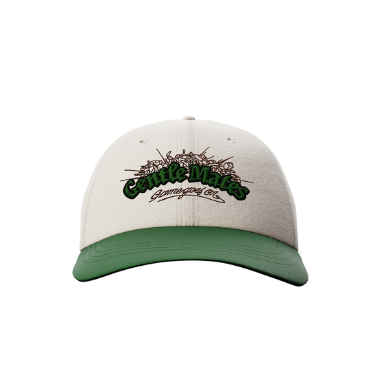 Casquette Gentle Mates dad hat two-tone verte