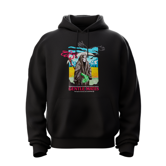 Hoodie faucheuse noir