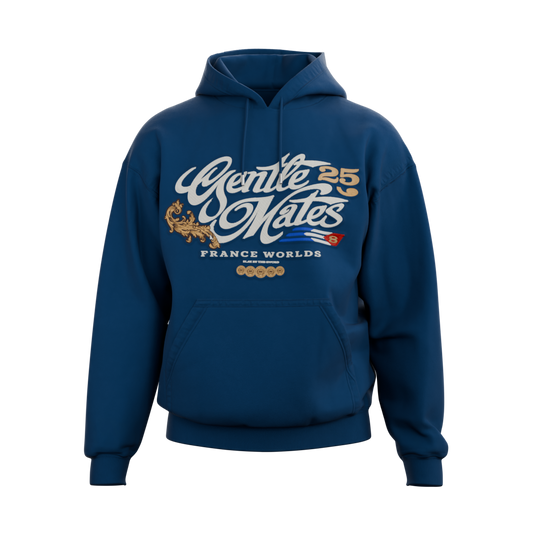 Hoodie France Worlds 2025 bleu