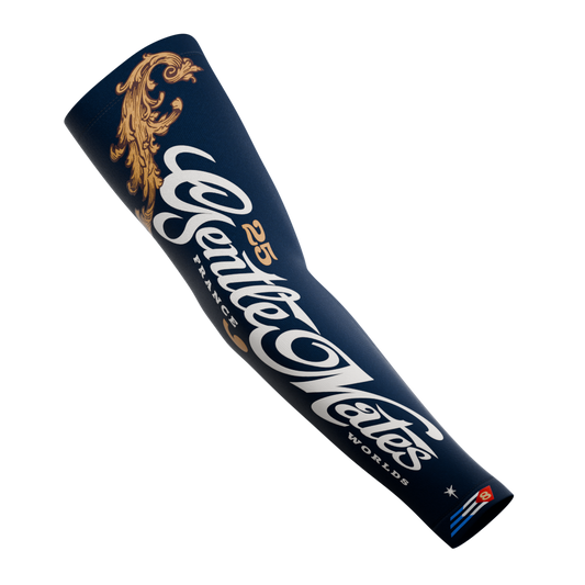 Paire de Manchettes Worlds bleue