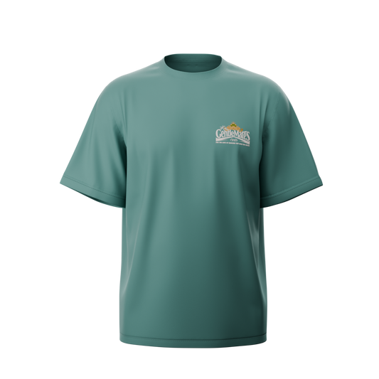 T-SHIRT HANGING OUT BLEU