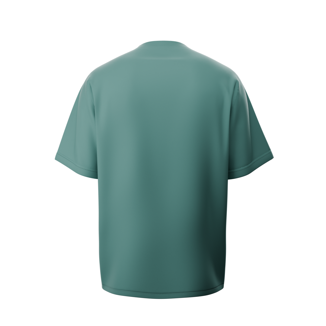 T-SHIRT HANGING OUT BLEU