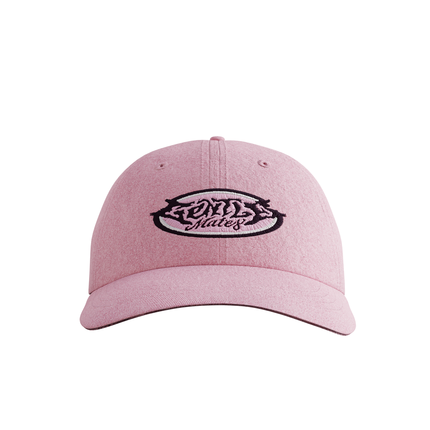 Casquette patch Gentle Mates rose délavée