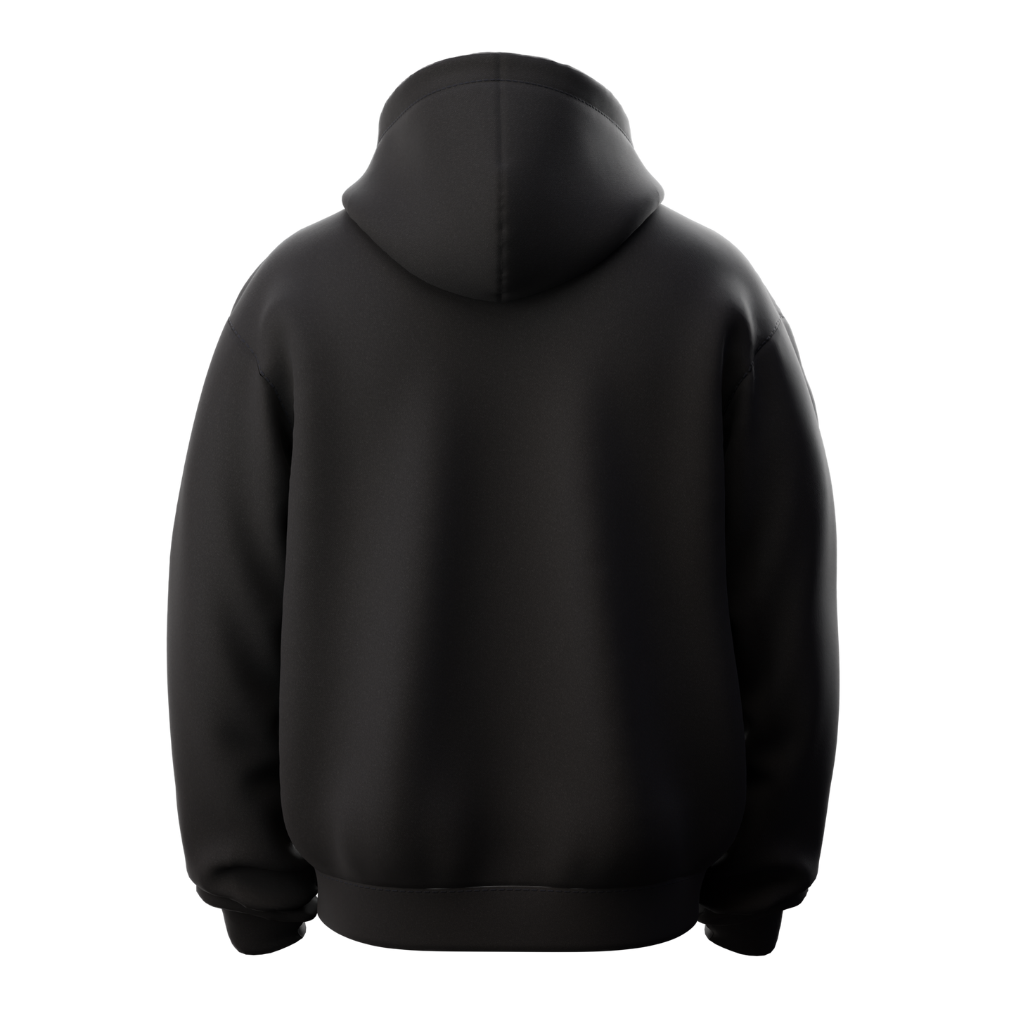 Hoodie logo pégase noir