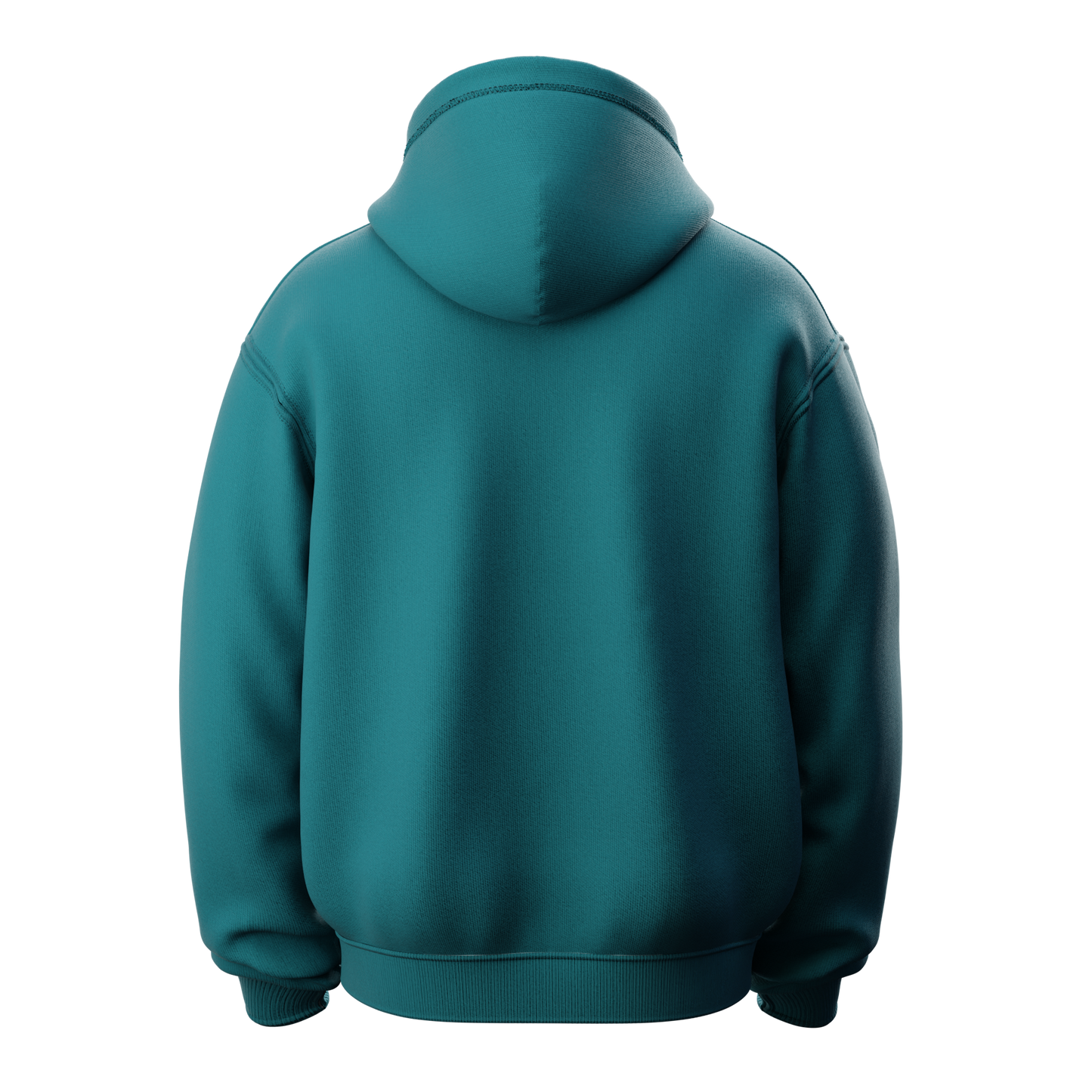 Hoodie Gentle Santa Love vert