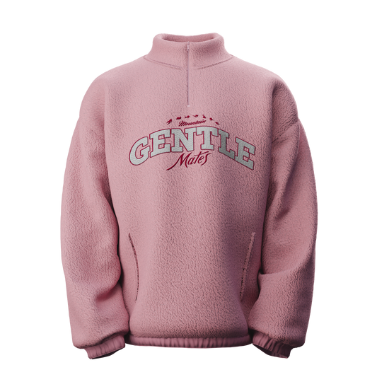 Polaire sherpa Gentle Mates rose