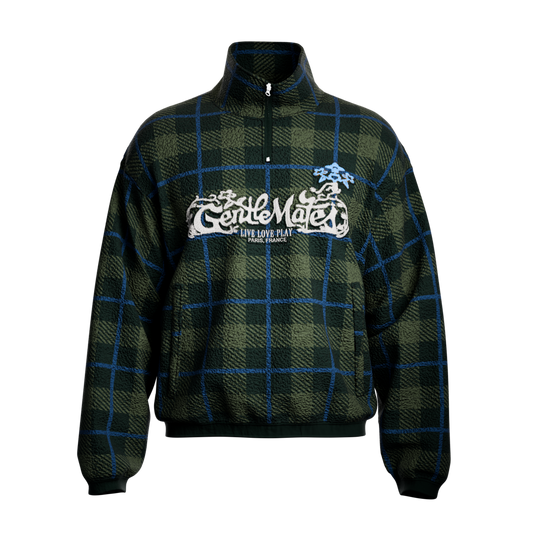 Polaire sherpa Live Love Play verte