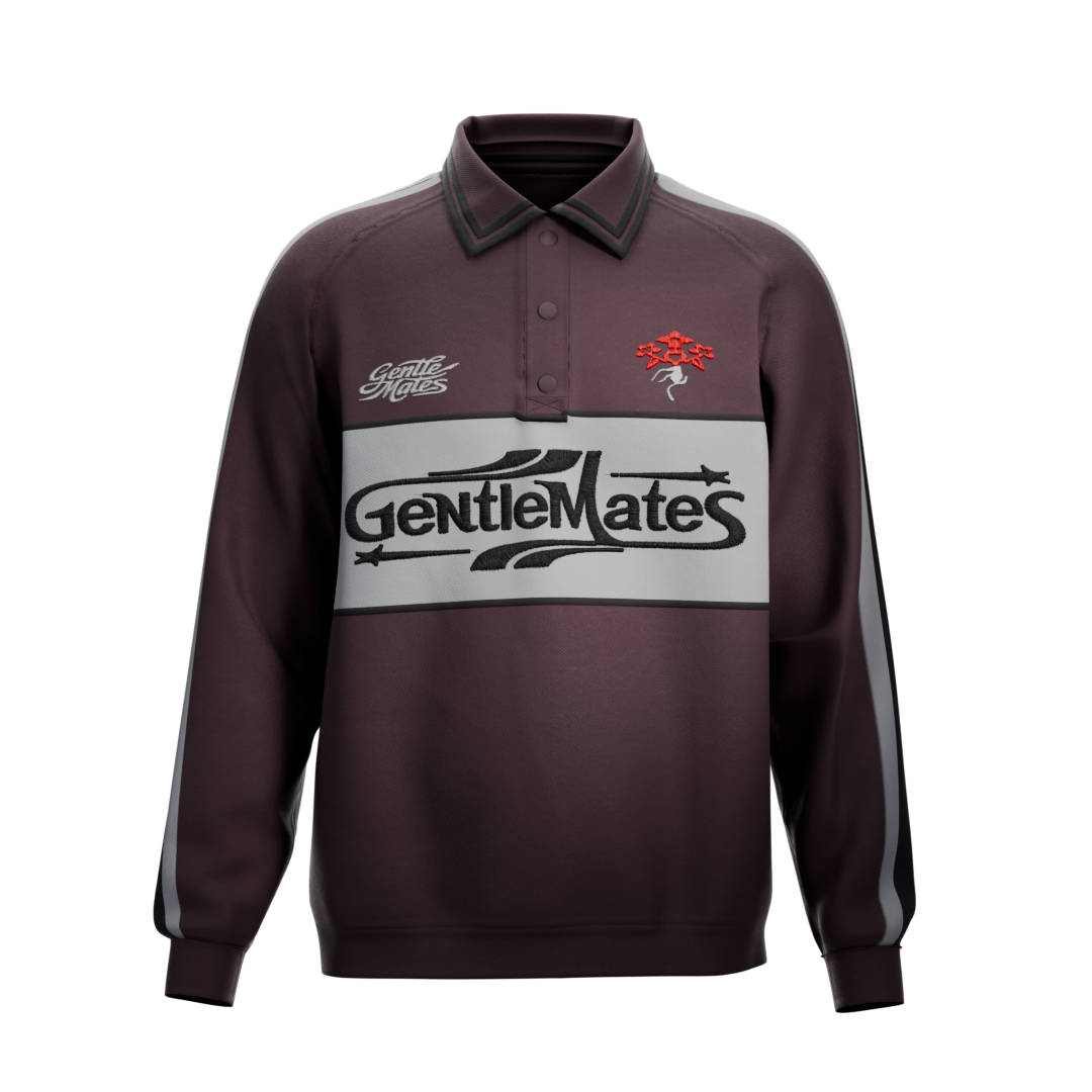 Polo racing bordeaux