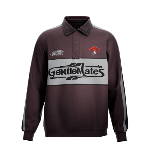 Polo racing bordeaux