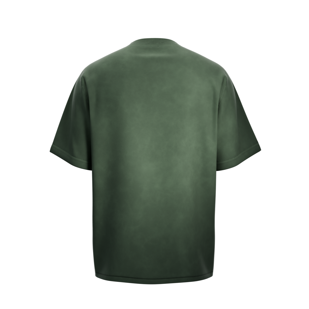 T-shirt Cold brew vert