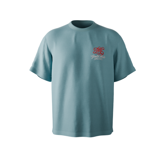 T-shirt Summer vert délavé