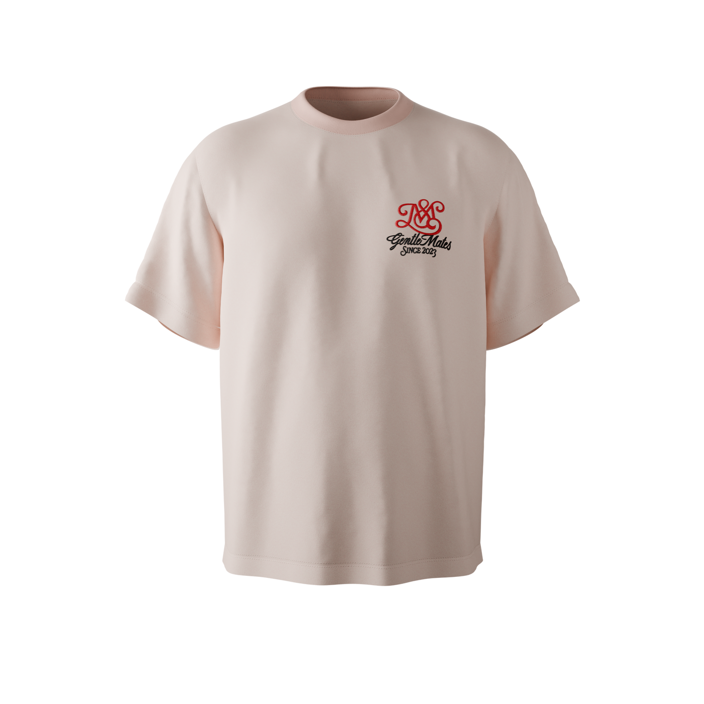 T-shirt Summer rose pâle