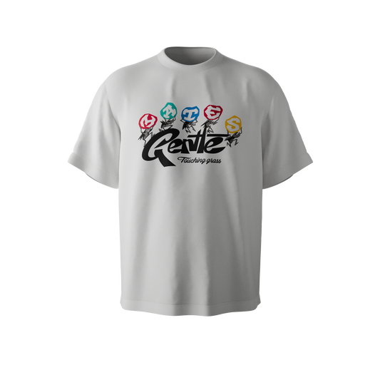 T-shirt Touching Grass blanc